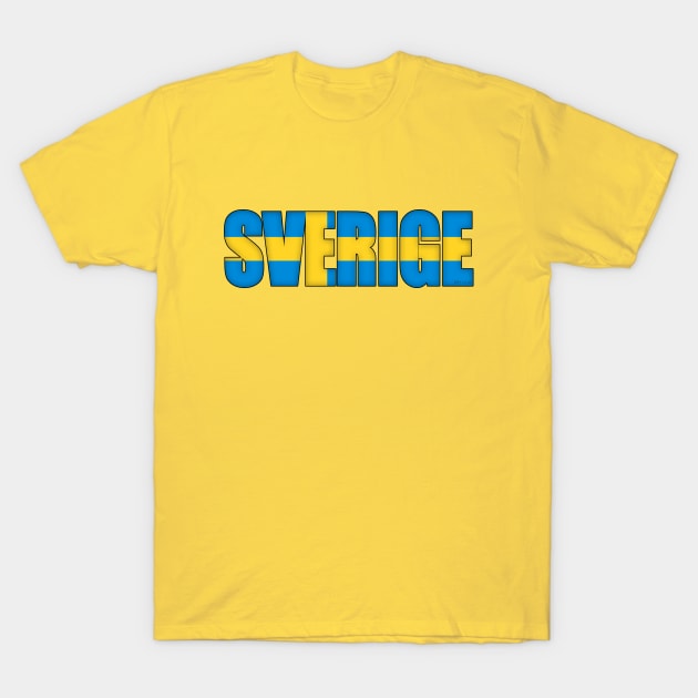 Sweden T-Shirt by SeattleDesignCompany